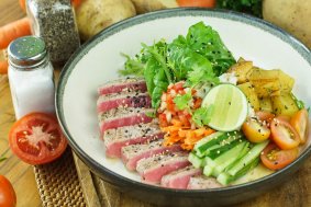Sashimi Grade Tuna Salsa Sashimi Grade Tuna Salsa